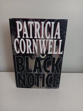 Patricia Cornwell "Black Notice" Hardcover Book